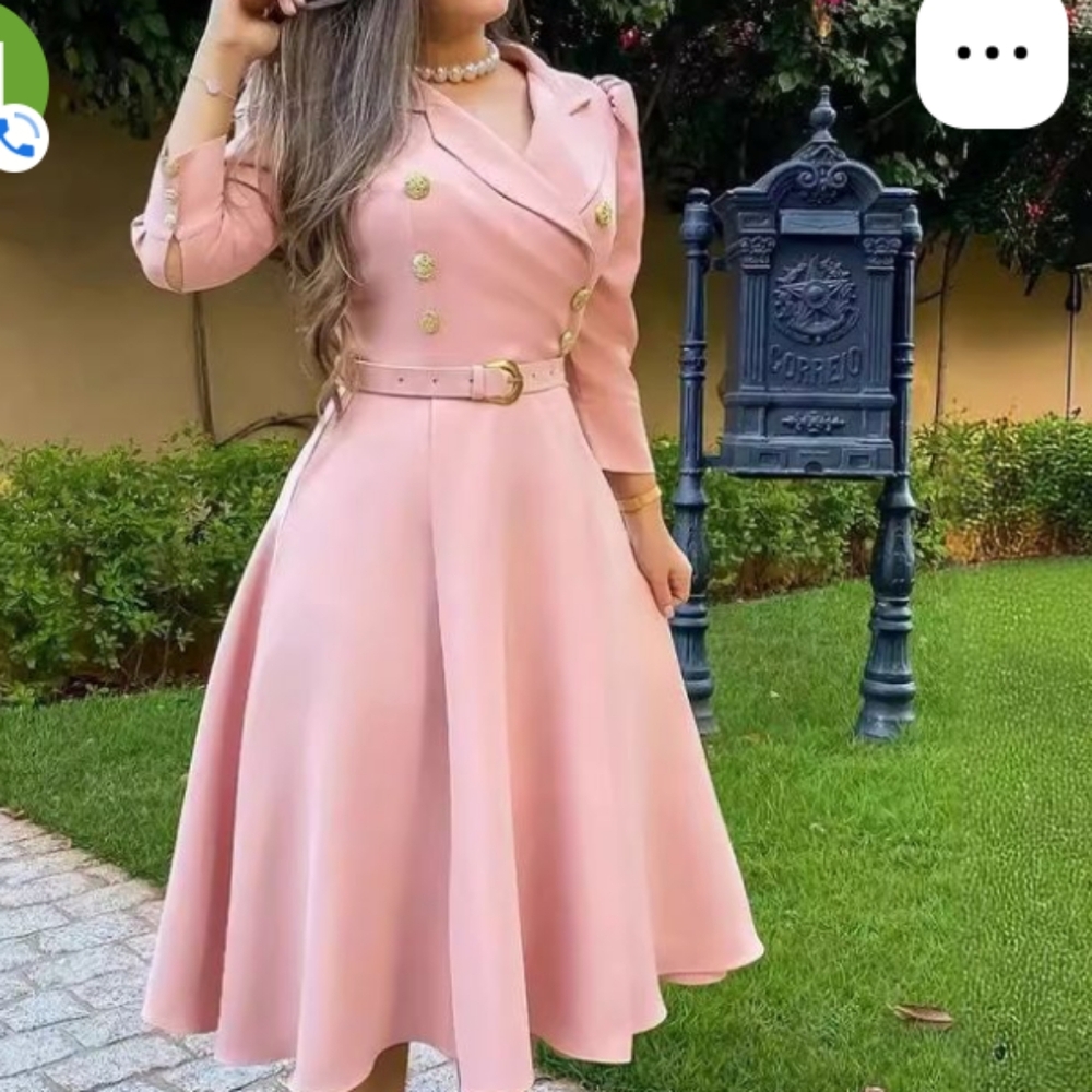 Elegant Pink  Dress